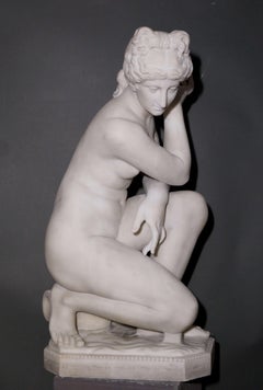 Venus Colca Escultura neoclásica de mármol principios del siglo XIX