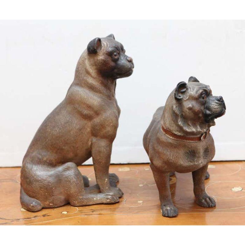 Victorian Terracotta Dogs For Sale 8
