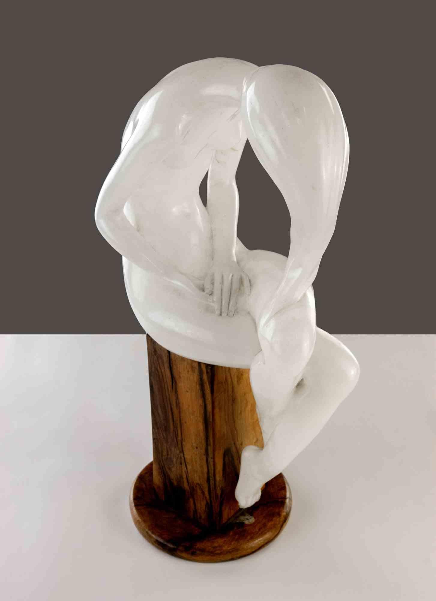 Scultura in alabastro d'epoca - Fine del XX secolo in vendita 1