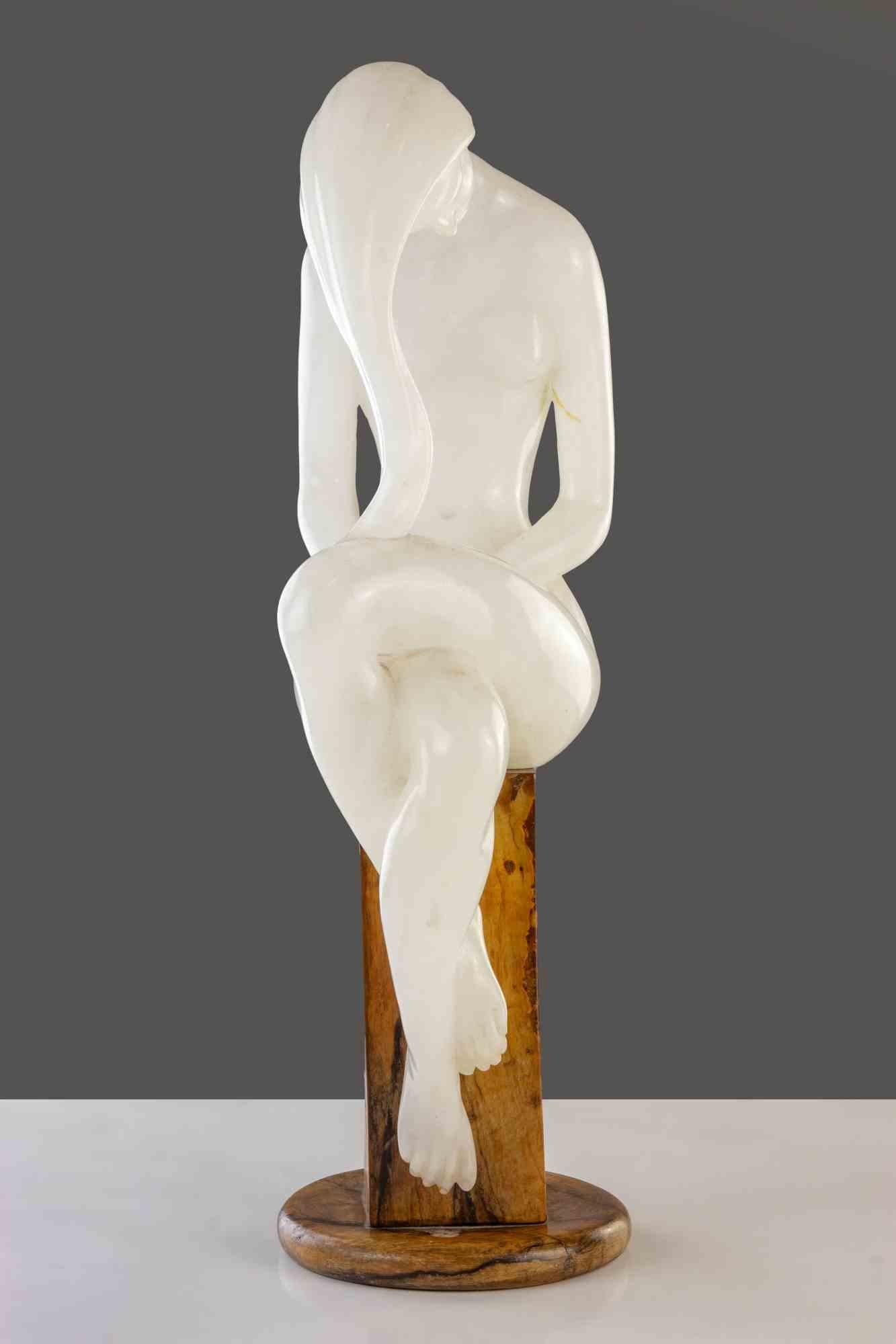 Scultura in alabastro d'epoca - Fine del XX secolo in vendita 5