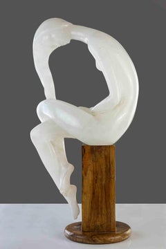 Vintage Alabaster sculpture - Late 20th Century