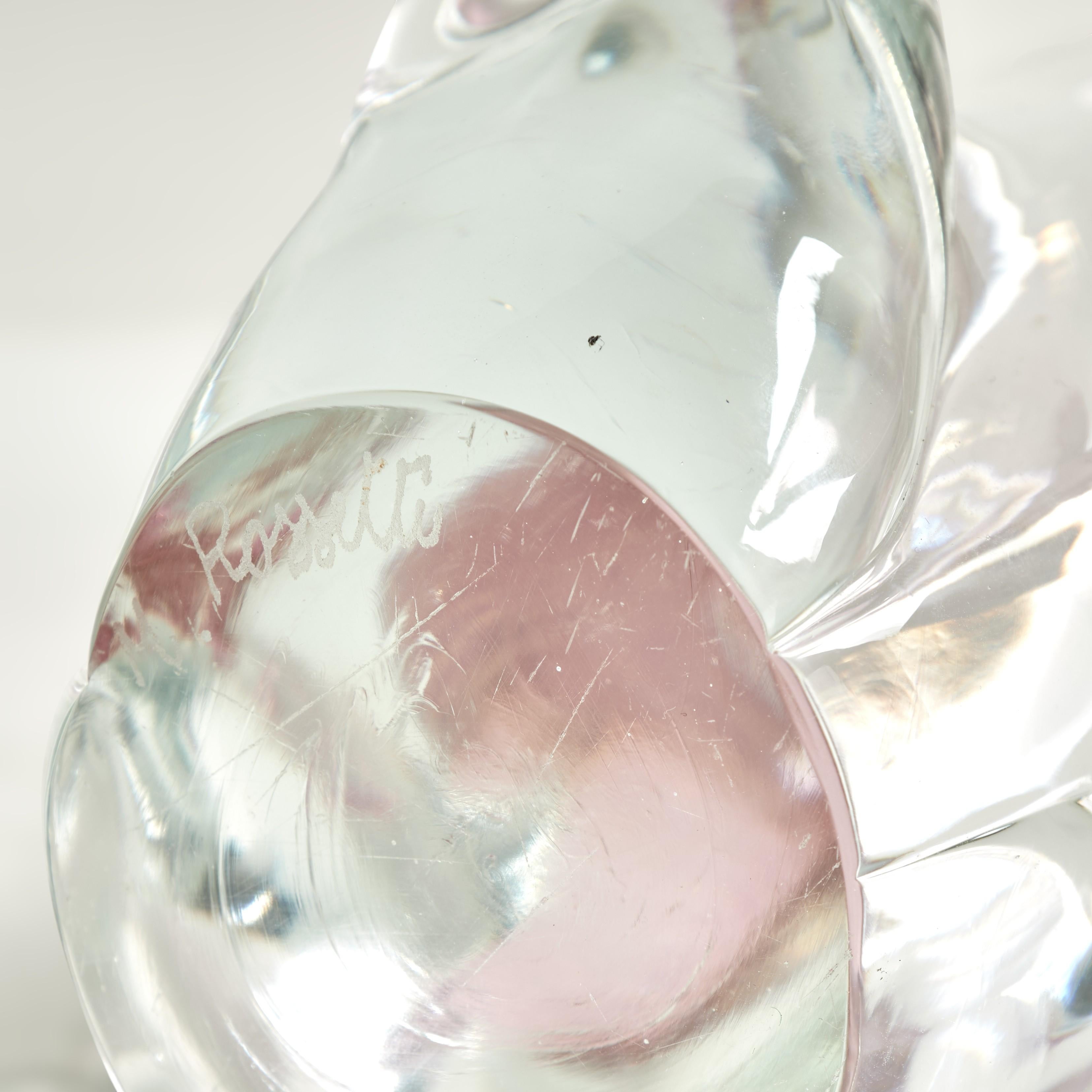 Scultura di uccelli in vetro di Murano vintage in vendita 7