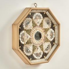 Vintage Sailors Valentine with Mirror