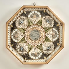 Vintage Sailors Valentine with Mirror