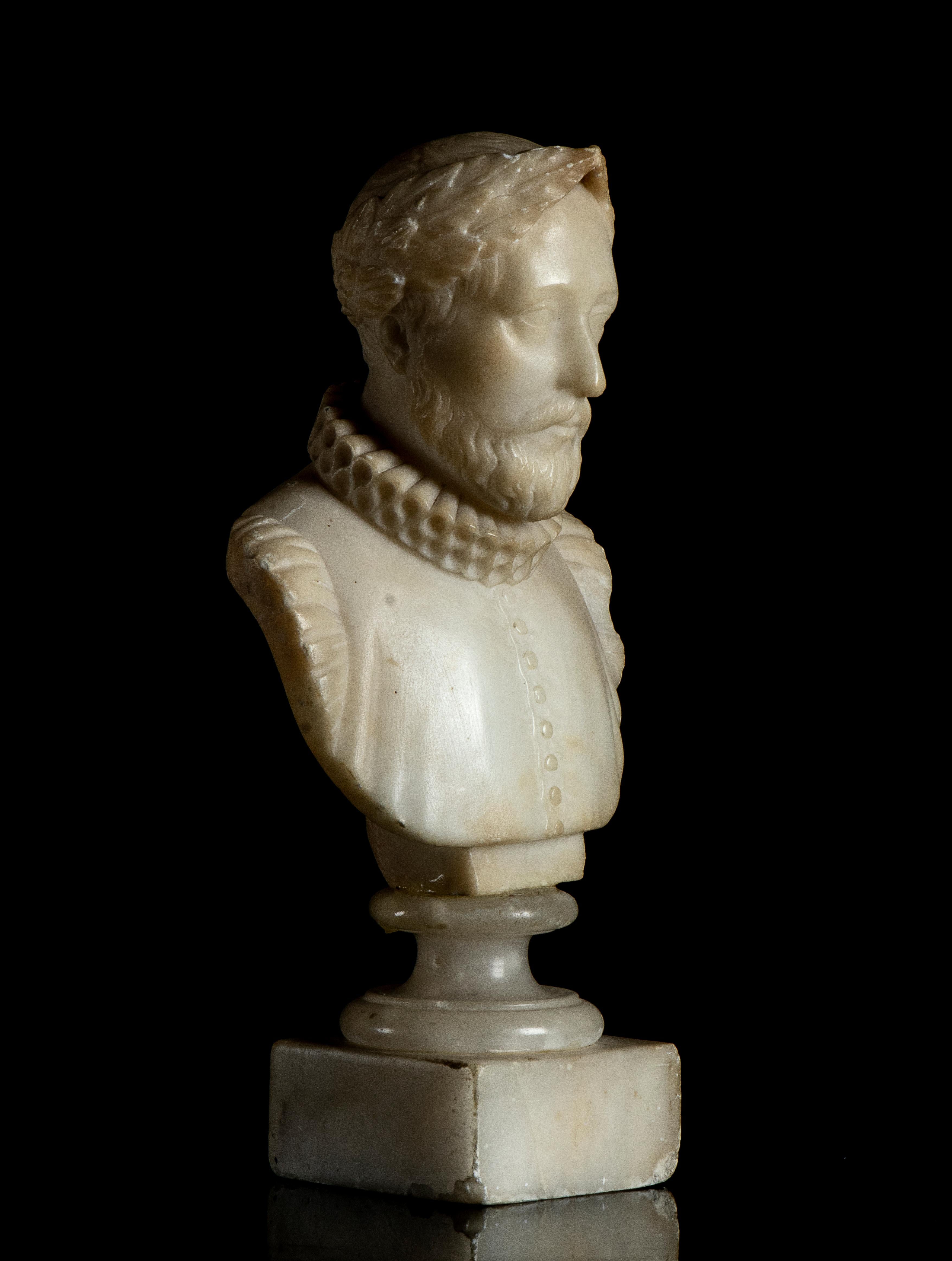 bust of cervantes