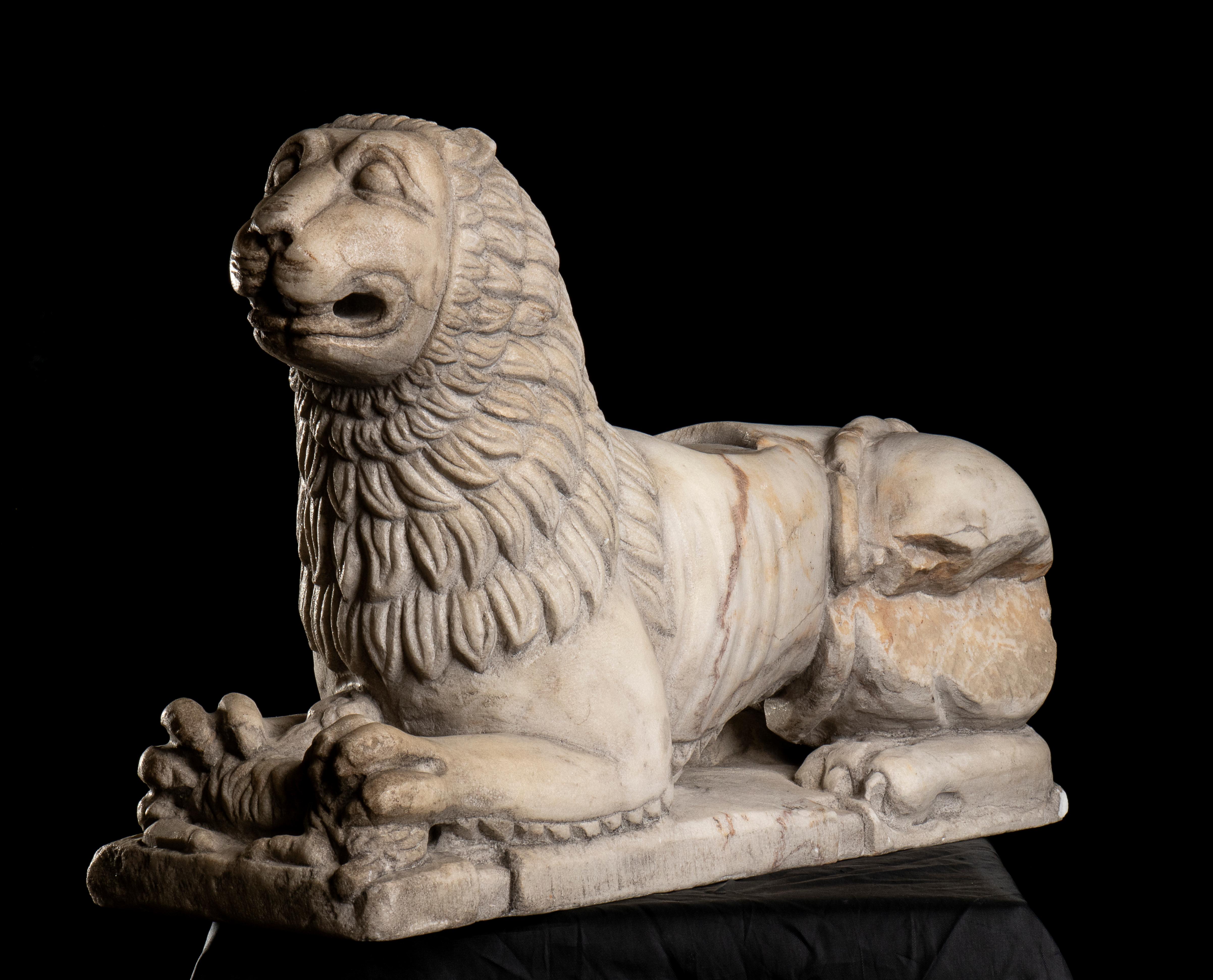 medieval lion art