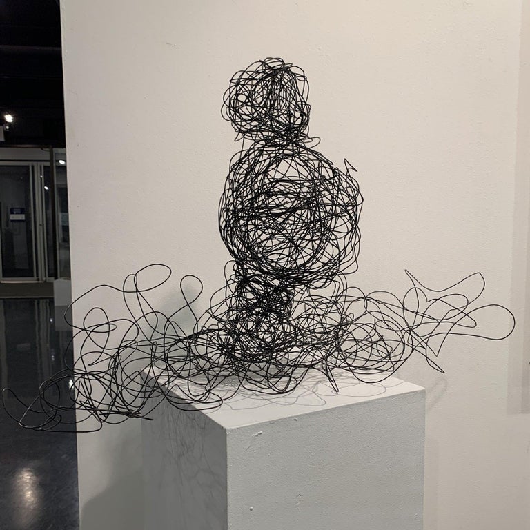 Unknown Wire Sculpture For Sale at 1stDibs