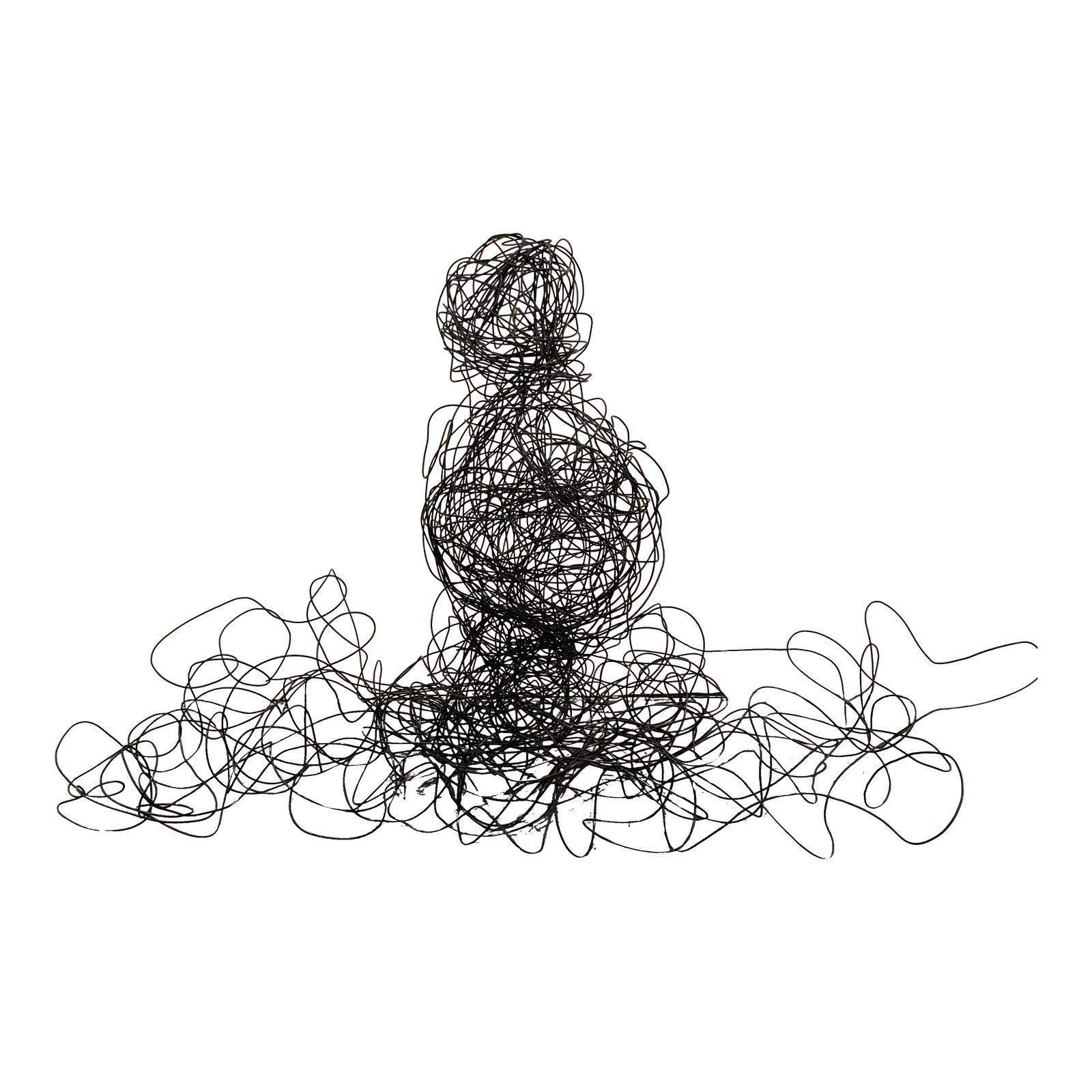 Unknown Abstract Sculpture - Wire Sculpture 