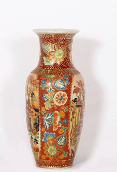 Vase en porcelaine Women in the Garden