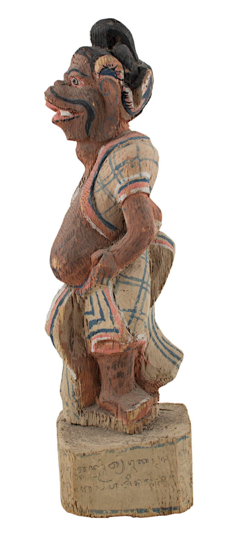 Unknown Wooden Indonesian Figure For Sale at 1stdibs
