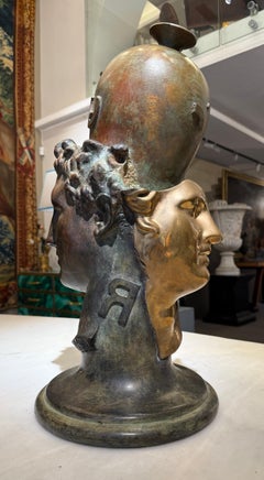 "Your Breath Behind Me " Fabulous Bronze Sculpture by Mauro Andrea 2001