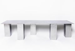 Contemporary Five Legs Aluminium Coffee Table by Pietro Franceschini
