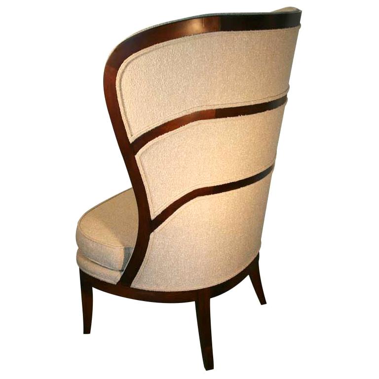 Uno Ahrens Style Wing Chair