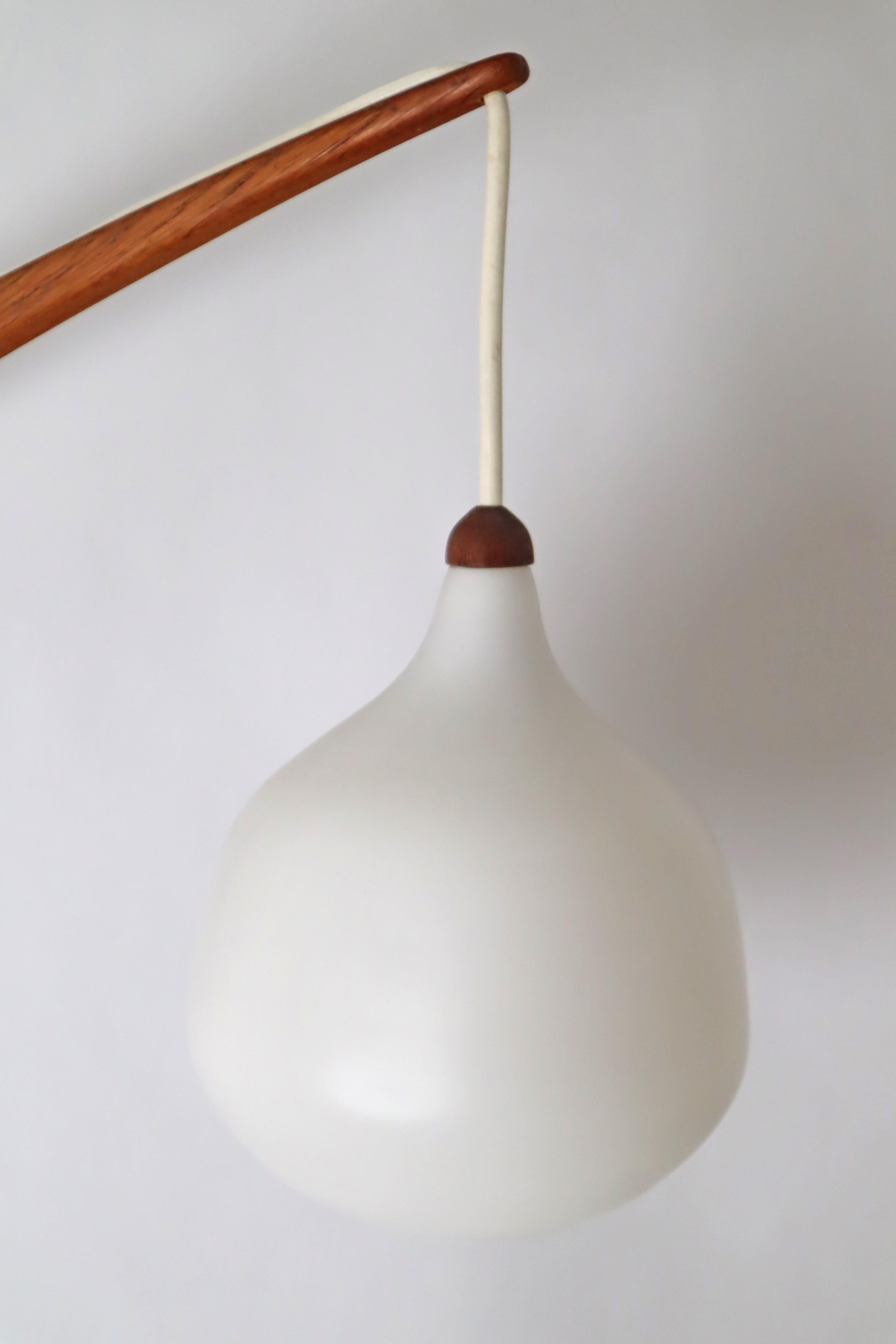 Uno And Östen Kristianson Adjustable Wall Lamp, Sweden, 1970s For Sale 7