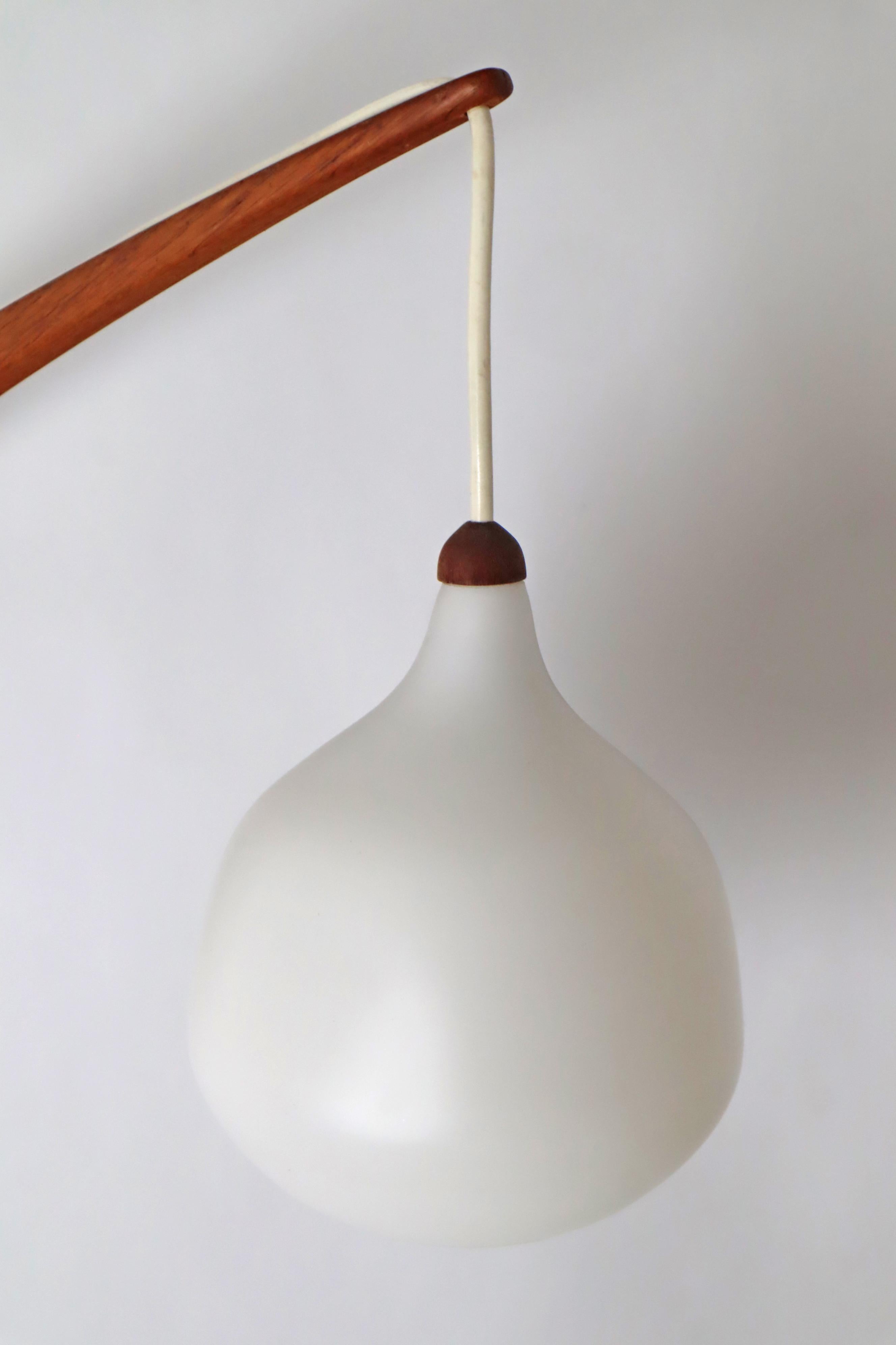 Uno And Östen Kristianson Adjustable Wall Lamp, Sweden, 1970s In Good Condition For Sale In Hannover, DE