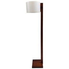 Uno and Osten Kristiansson Rosewood Floor Lamp for Luxus