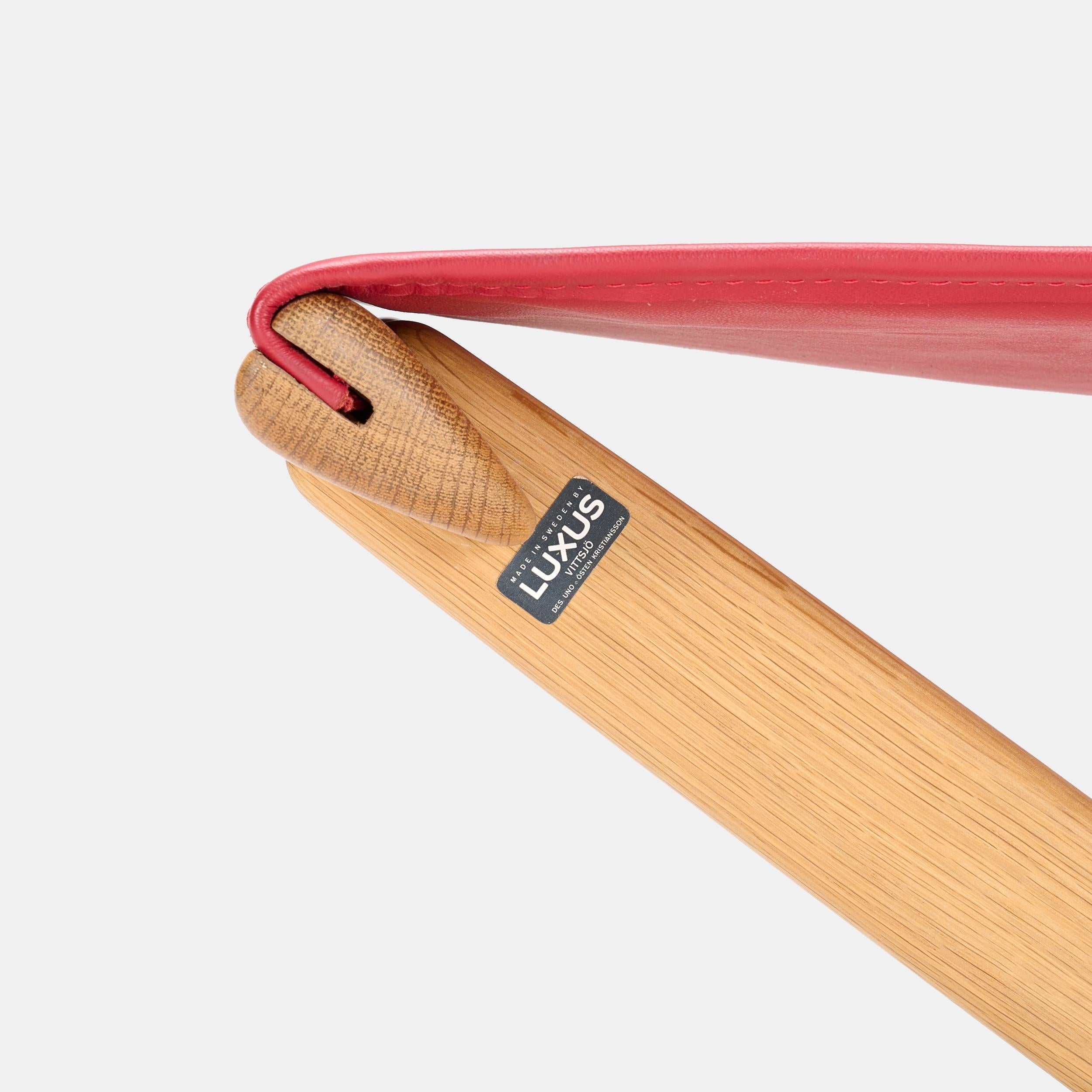 Ottone Uno and Östen Kristiansson stool for Luxus Vittsjo in vendita