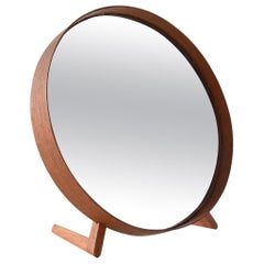 Uno and Osten Kristiansson Teak Table Mirror Luxus, Sweden, 1960