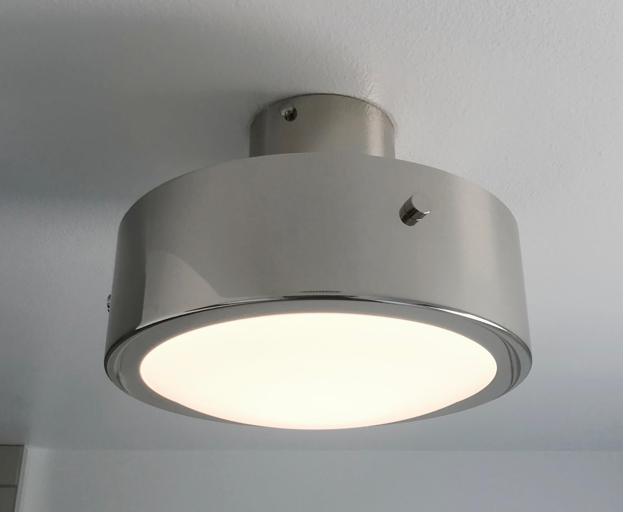 Contemporary Uno Band Flush Mount by Fabio Ltd For Sale