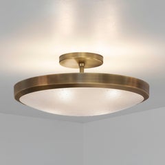 Uno Classico Semi-Flush Mount by Gaspare Asaro-Bronze Finish