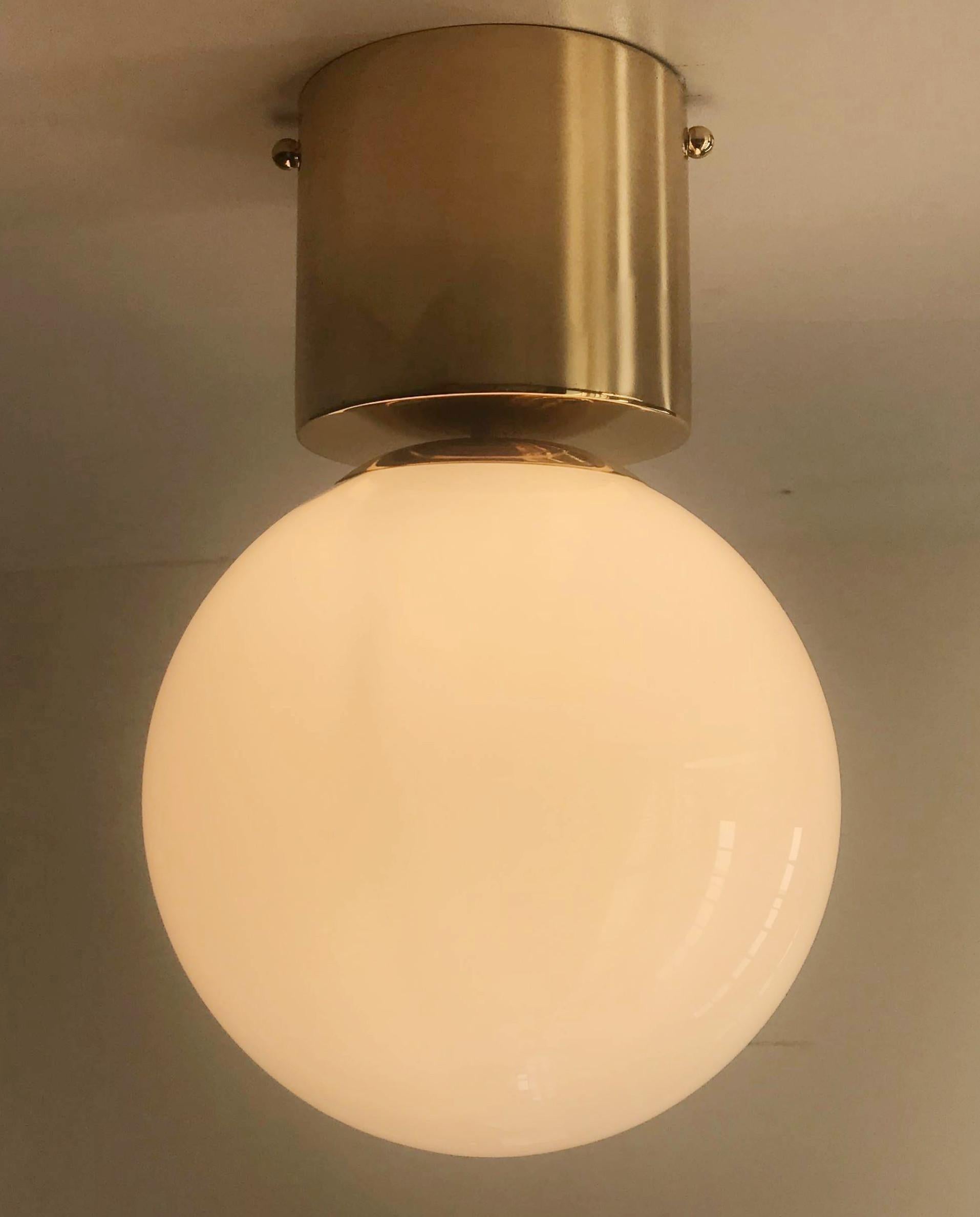 Italian UNO GLOBE Sconce / Flush Mount by Fabio Ltd For Sale