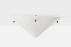 Uno Kristiansson, Flush Mount, Acryl, Holz, Schweden, 1960er Jahre