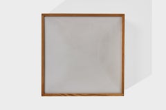 Uno Kristiansson, Flush Mount, Pine, Acrylic, Sweden, 1970s