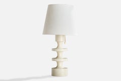 Uno Kristiansson, lampe de bureau, bois, Suède, 1970