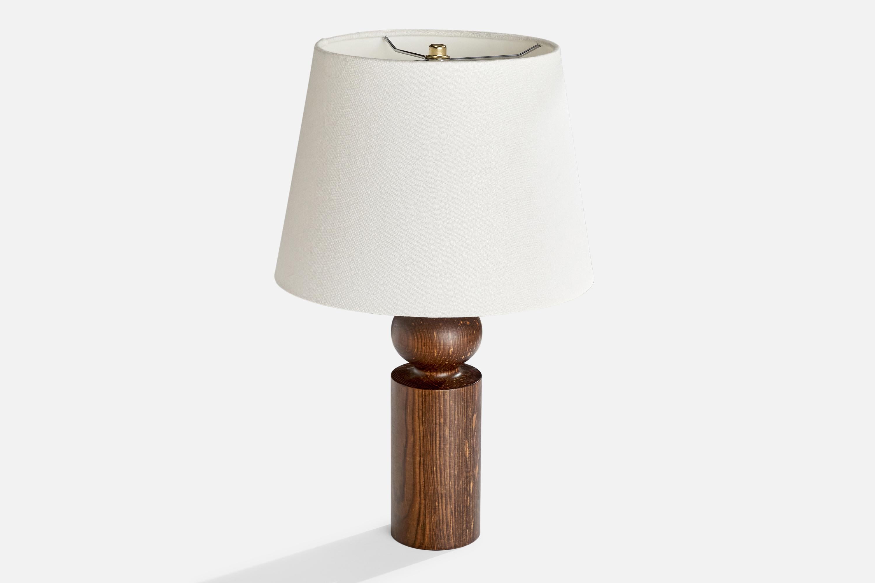 Uno Kristiansson, lampes de bureau, pin, Suède, années 1970 Bon état - En vente à High Point, NC