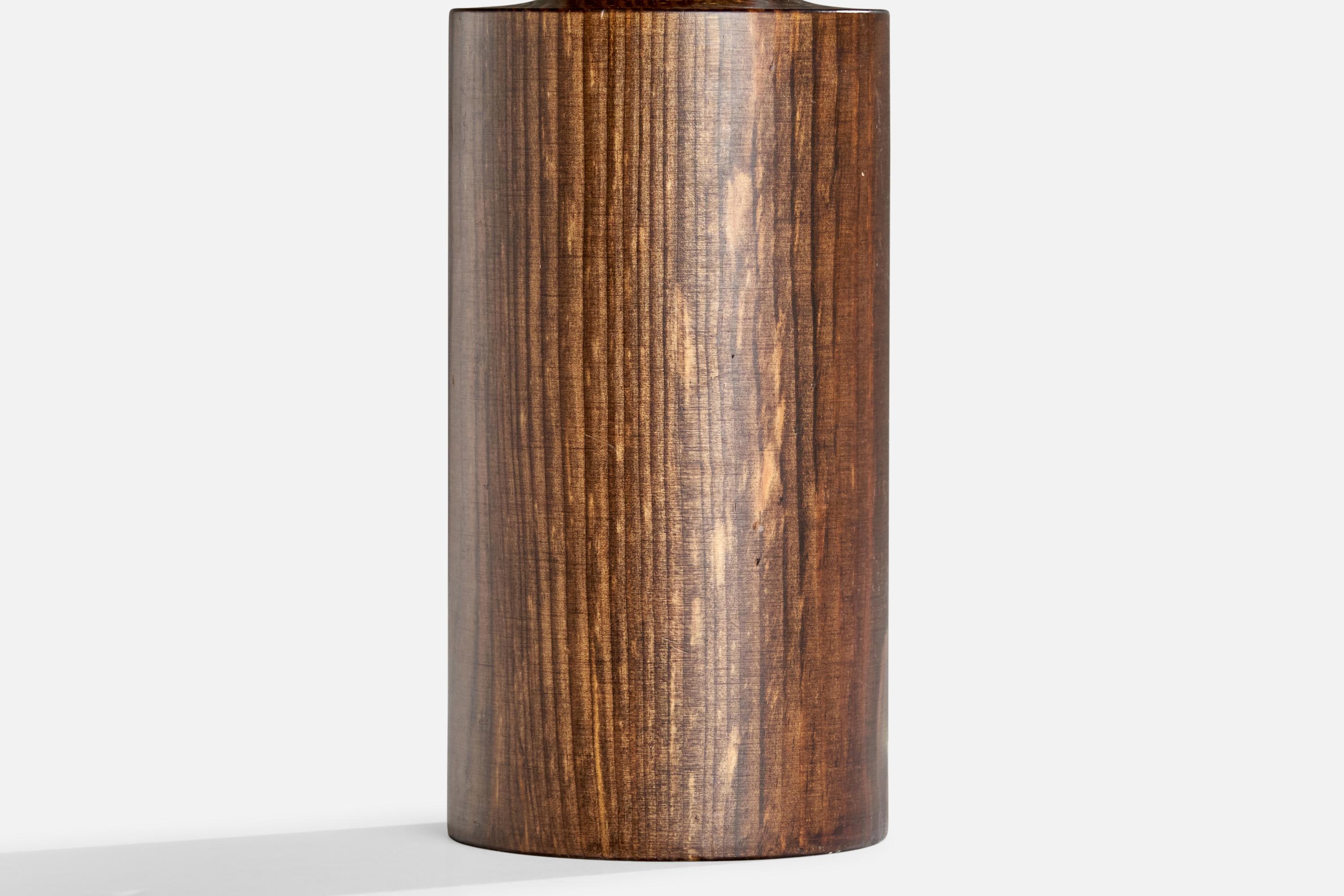 Pin Uno Kristiansson, lampes de bureau, pin, Suède, années 1970 en vente