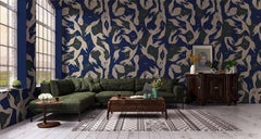 Uno, Nessuno Camouflage Scuro Wallpaper, Racconti Collection