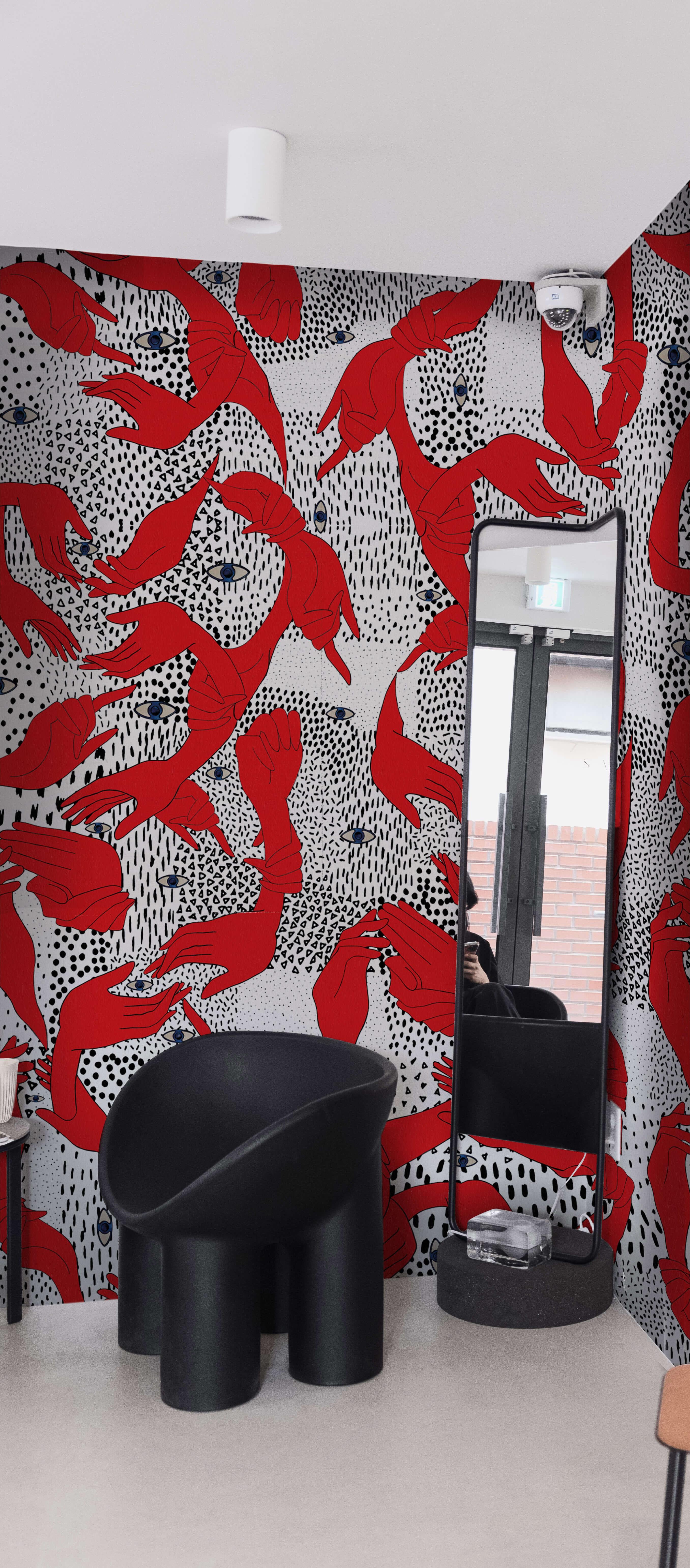 Uno, Nessuno Morbillo Wallpaper - Racconti collection In New Condition For Sale In Firenze, IT