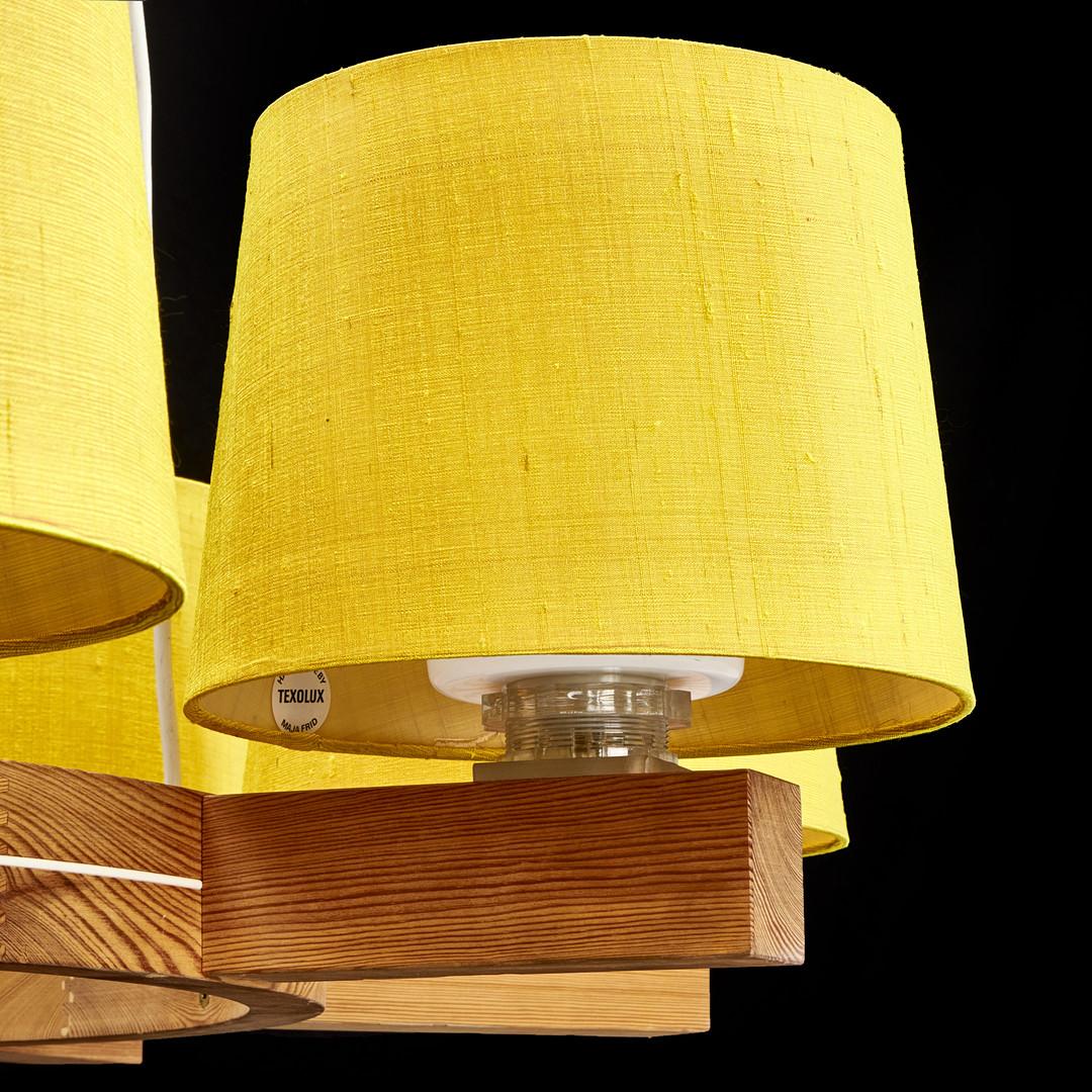 Uno & Östen Kristiansson 1960s Chandelier for Luxus, Sweden In Good Condition For Sale In Vienna, AT