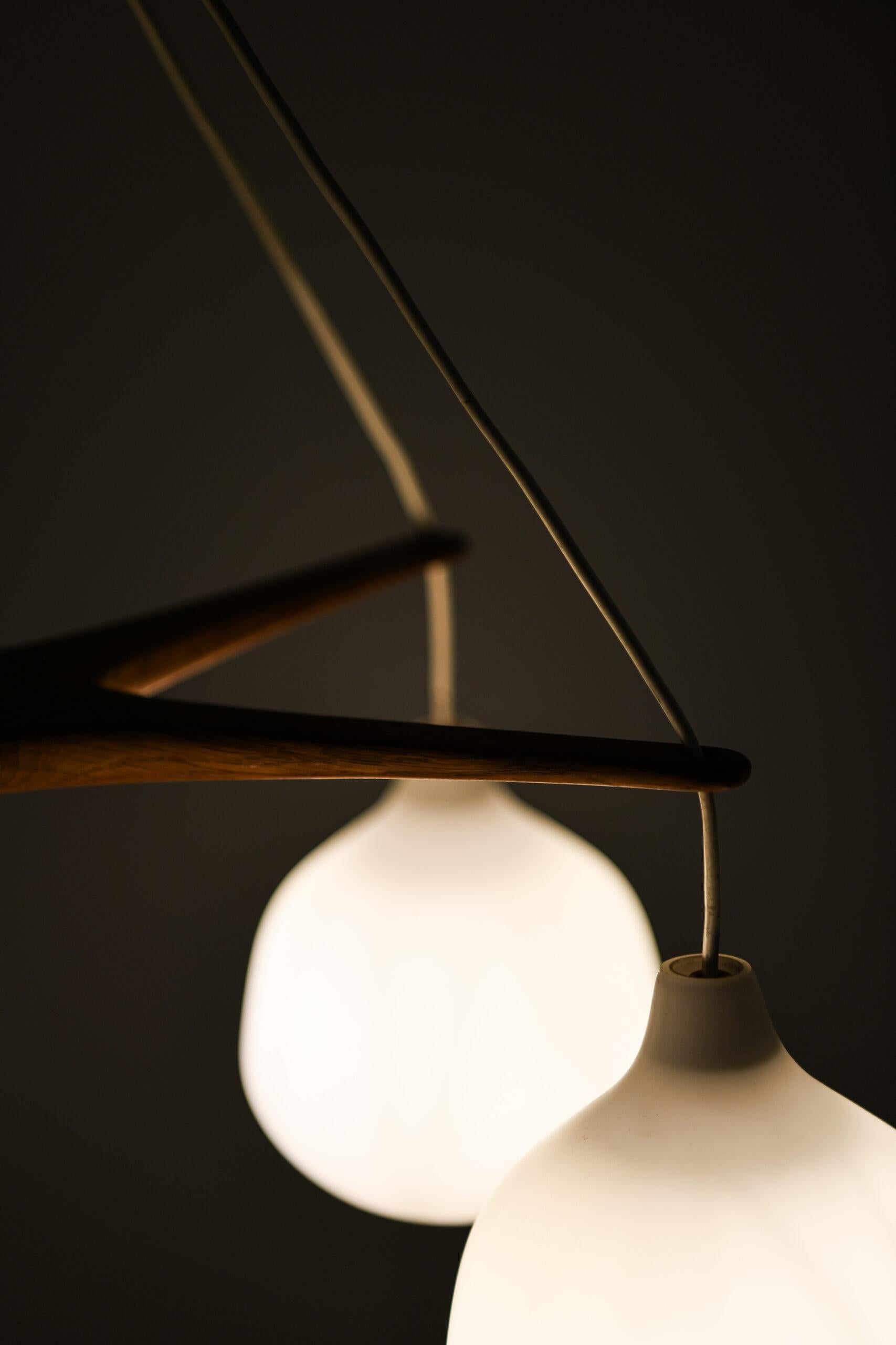 Lampada da soffitto Uno & Östen Kristiansson Prodotta da Luxus In condizioni buone in vendita a Limhamn, Skåne län