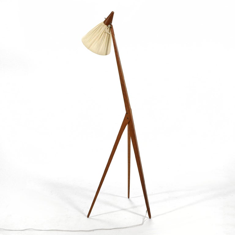 Uno and Östen Kristiansson "Giraffe" Floor Lamp by Luxus at 1stDibs