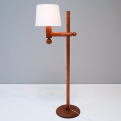 Uno & Östen Kristiansson Height Adjustable Floor Lamp by Luxus, Sweden
