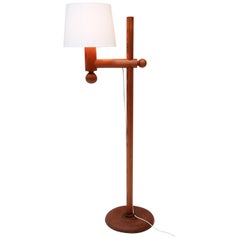 Uno & Östen Kristiansson Height Adjustable Floor Lamp by Luxus, Sweden