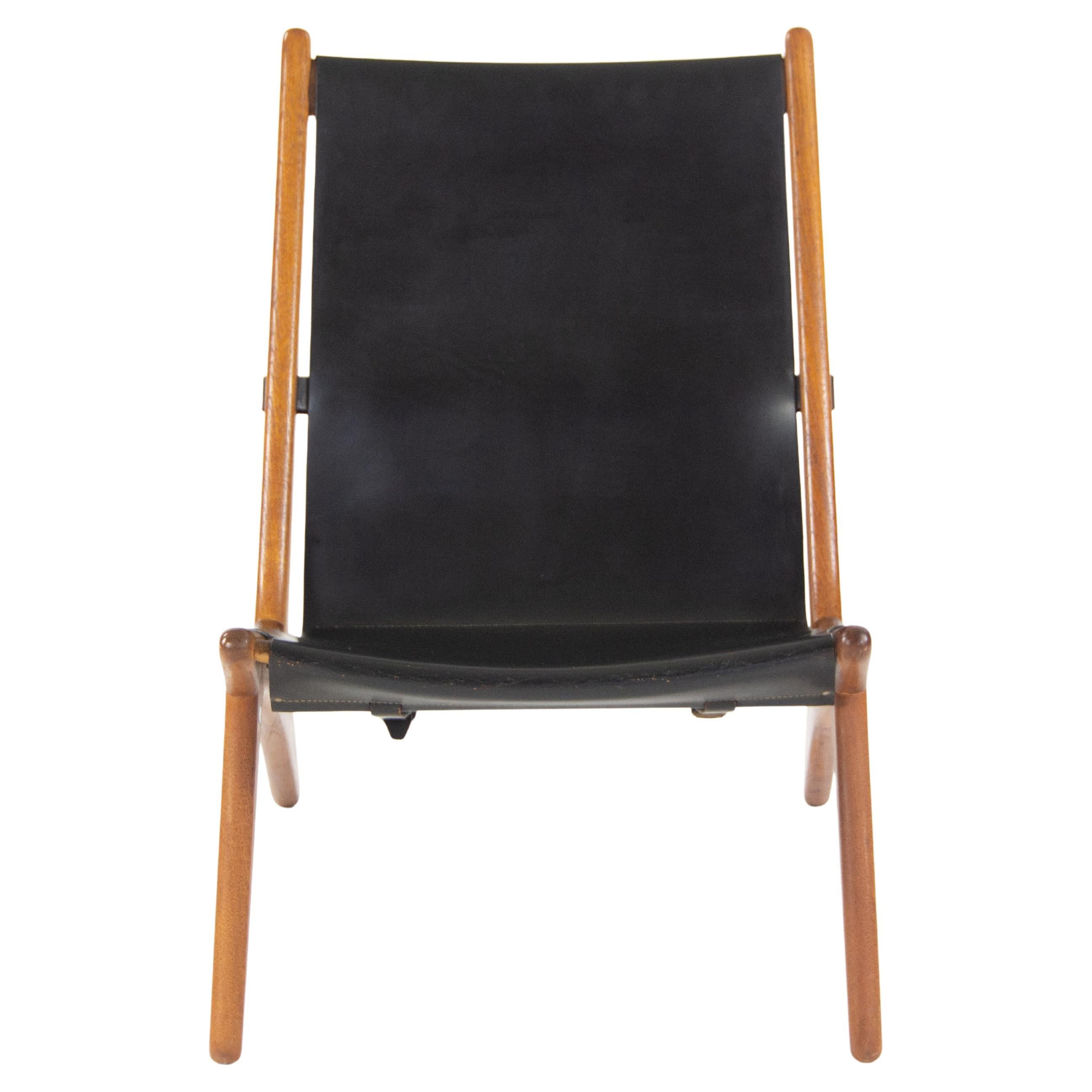 Uno & Östen Kristiansson Hunting Chair for Luxus Sweden 1954 Wegner Danish