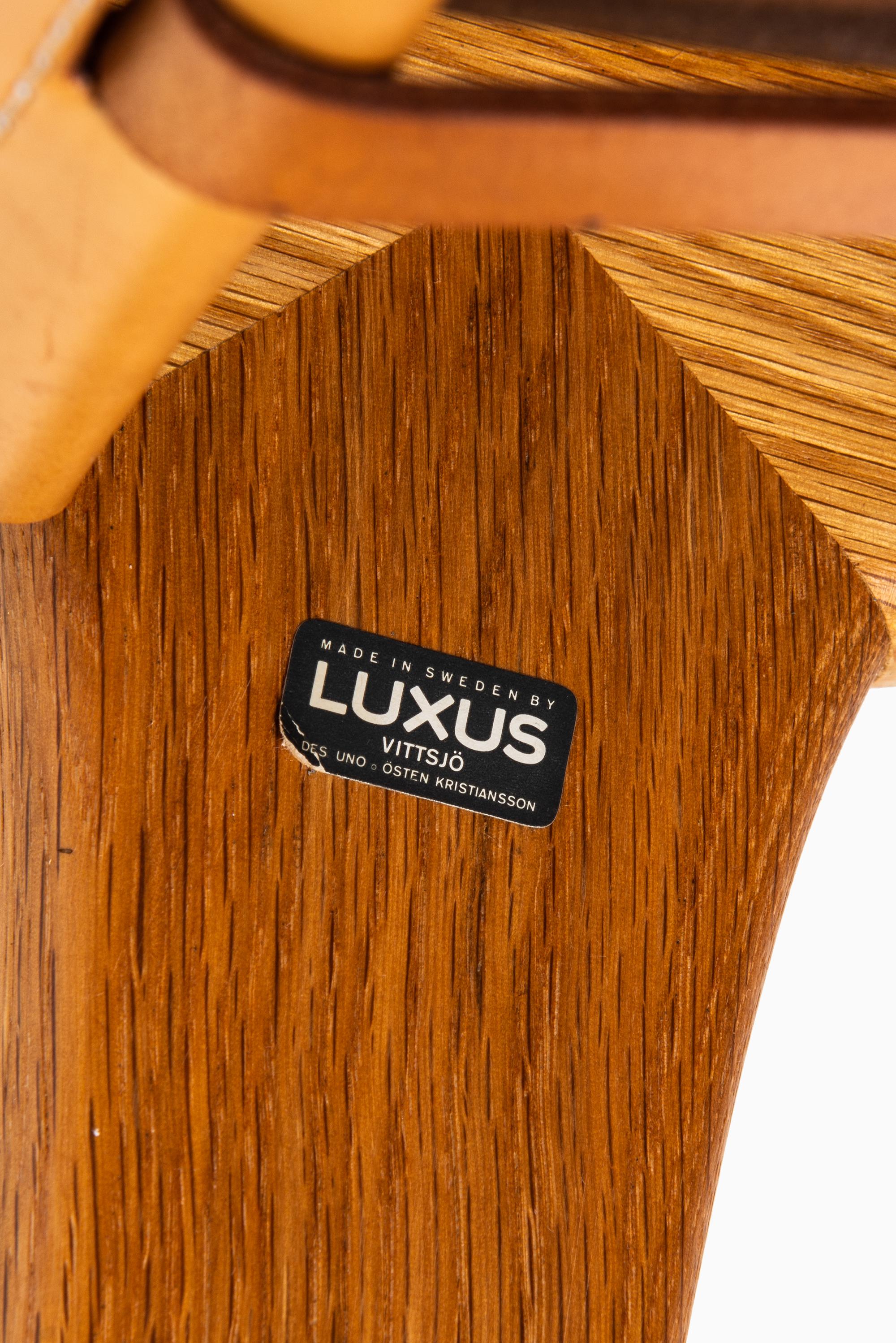 Uno & Östen Kristiansson Hunting Easy Chair Hergestellt von Luxus in Schweden im Angebot 5