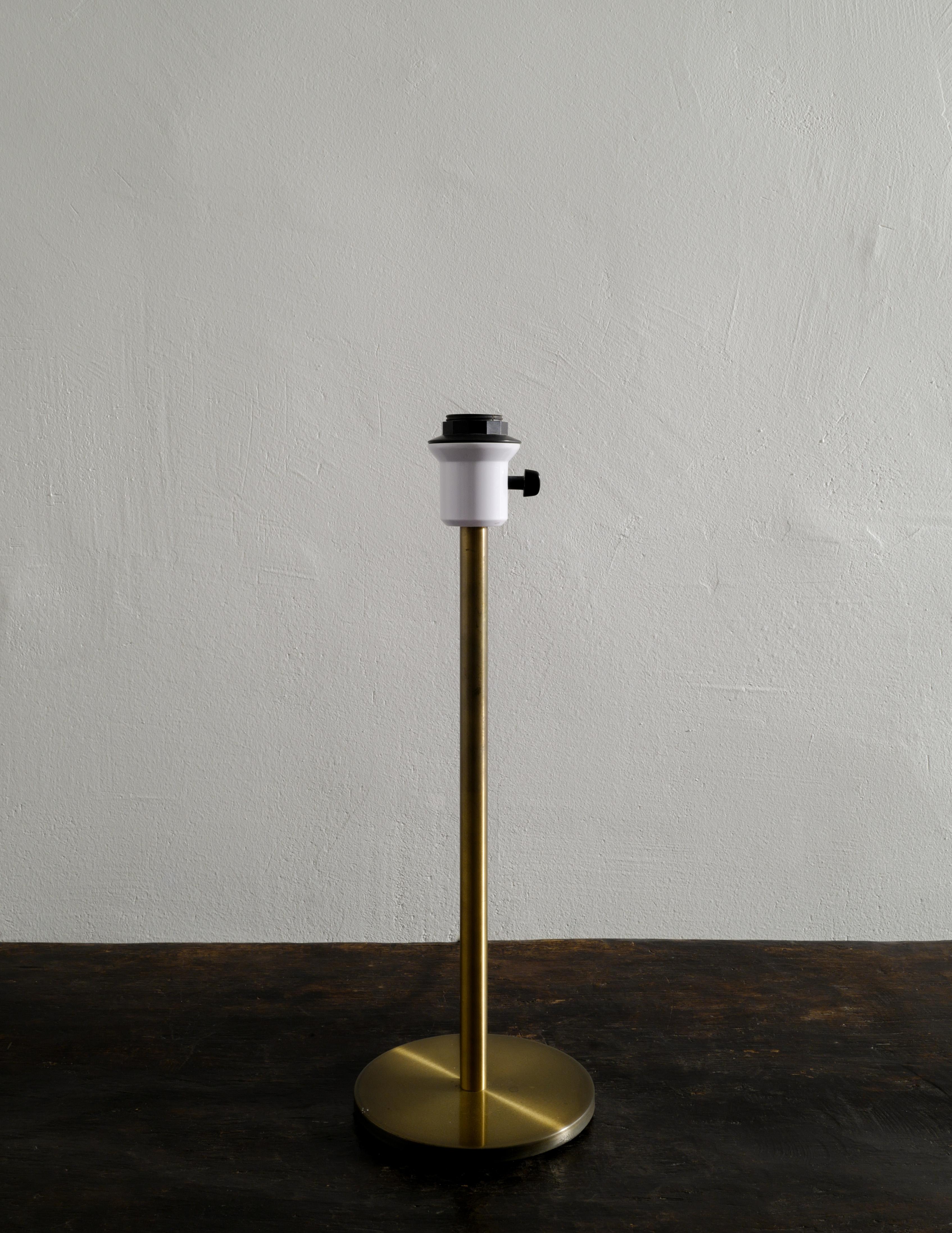 Mid-20th Century Uno & Östen Kristiansson Mid Century Brass Desk Table Lamp for Luxus Sweden 1960 For Sale