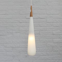 Uno & Östen Kristiansson pendant lamp 546 Baton by Luxus, Vittsjö, Sweden, 1960s