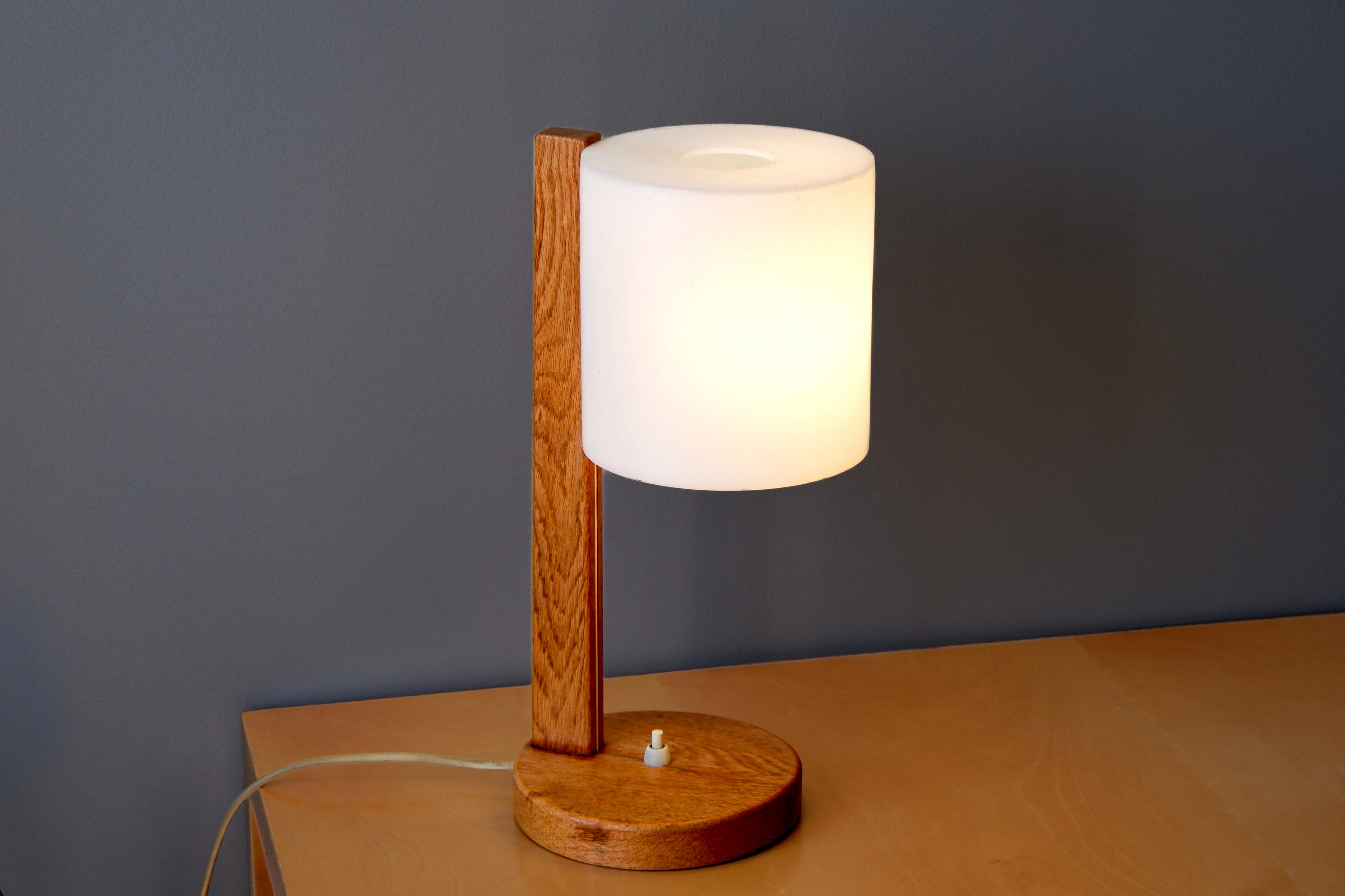 Scandinavian Modern Uno & Östen Kristiansson, Prototype Table Lamp for Luxus, 1960s For Sale