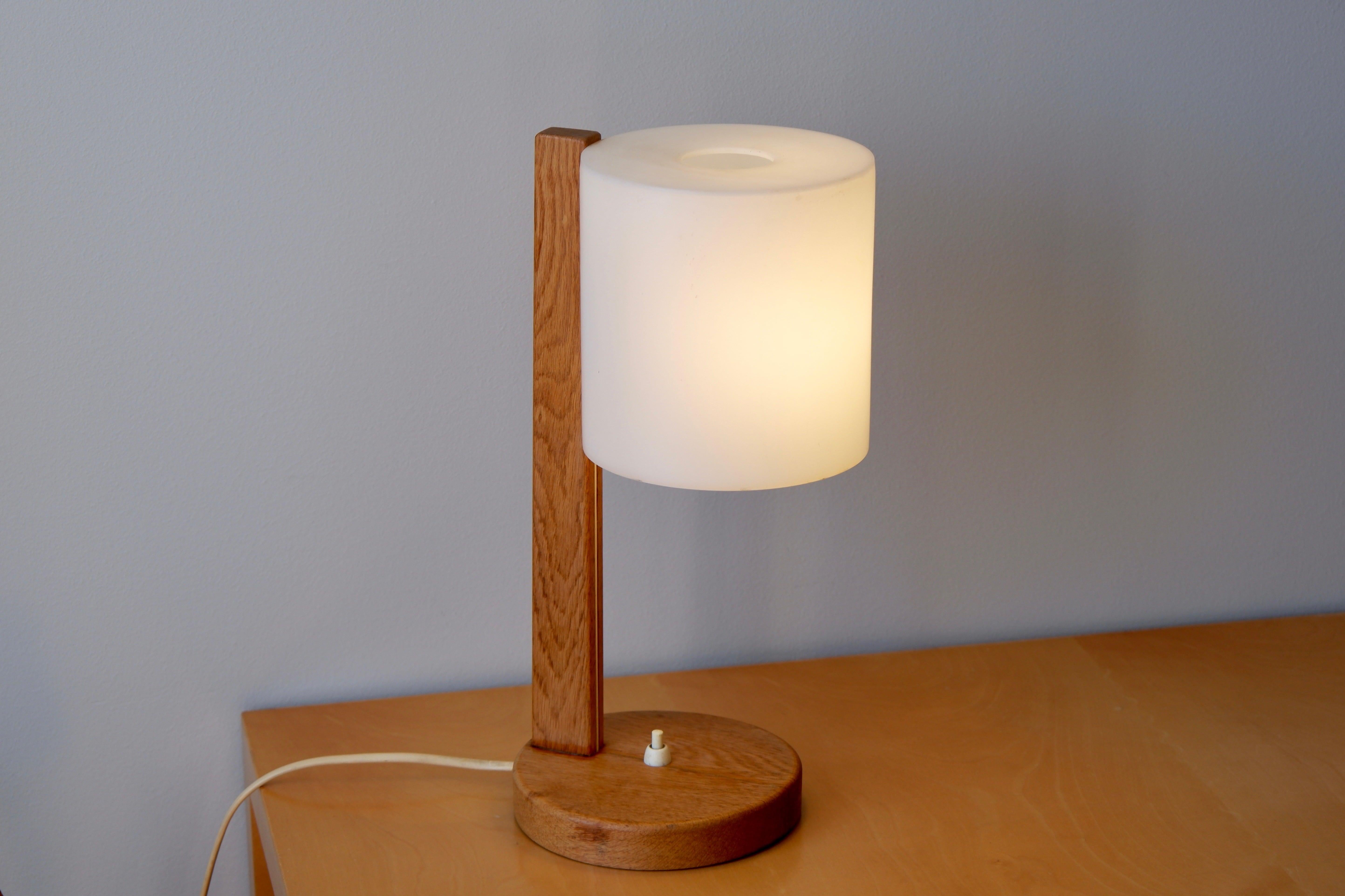 Scandinavian Modern Uno & Östen Kristiansson, Prototype Table Lamp for Luxus, 1960s