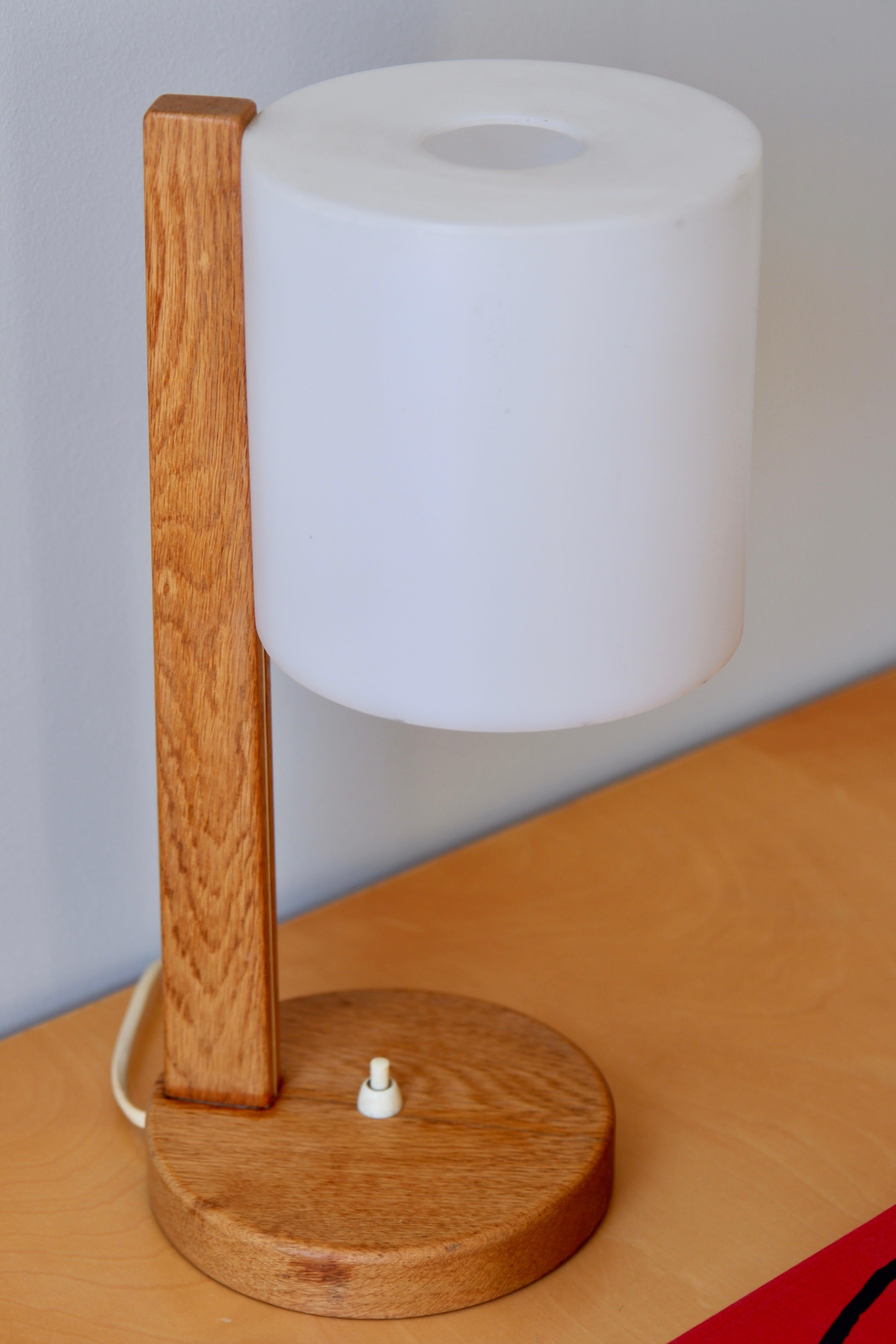 Acrylic Uno & Östen Kristiansson, Prototype Table Lamp for Luxus, 1960s