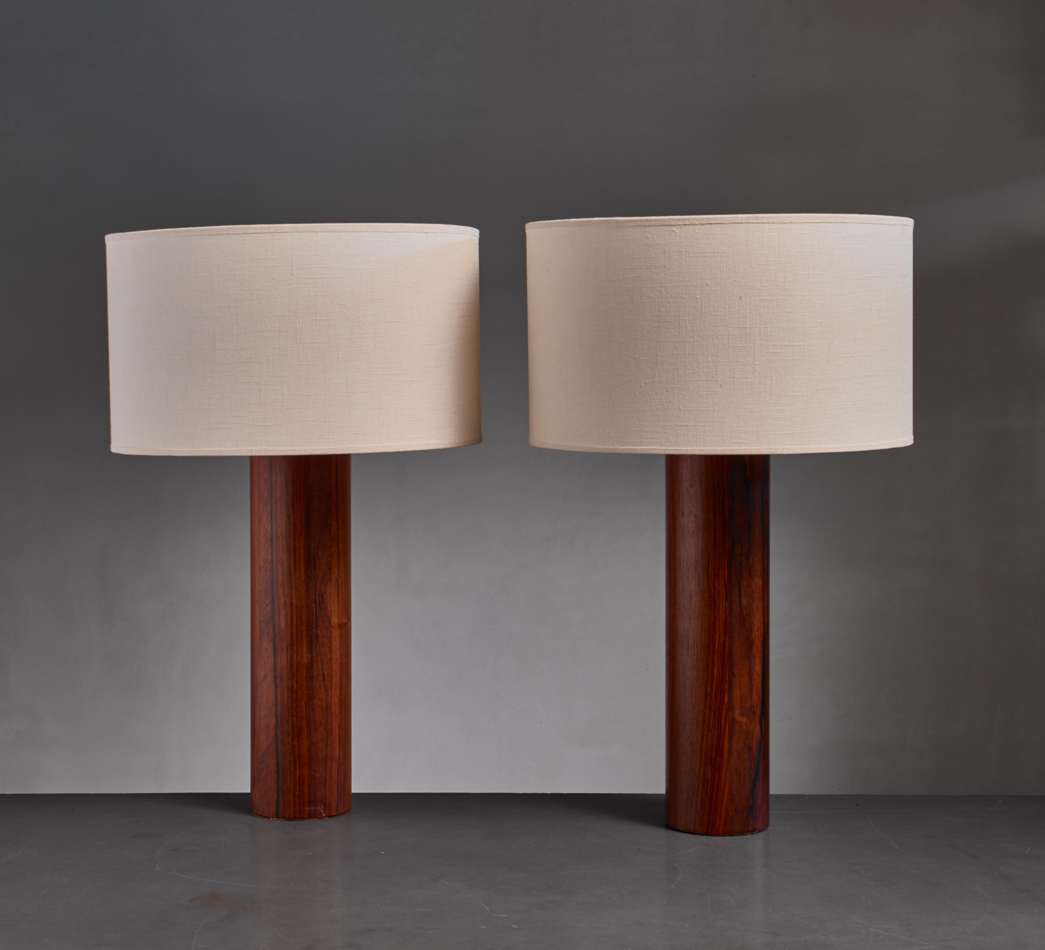 Scandinavian Modern Uno & Osten Kristiansson Table Lamps for Luxus, Sweden