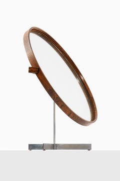 Uno & Östen Kristiansson Table Mirror Produced by Luxus in Vittsjö, Sweden
