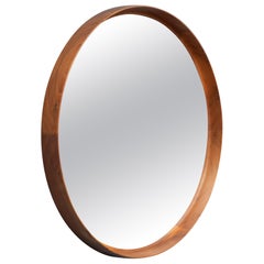 Uno & Östen Kristiansson Wall Mirror in Teak
