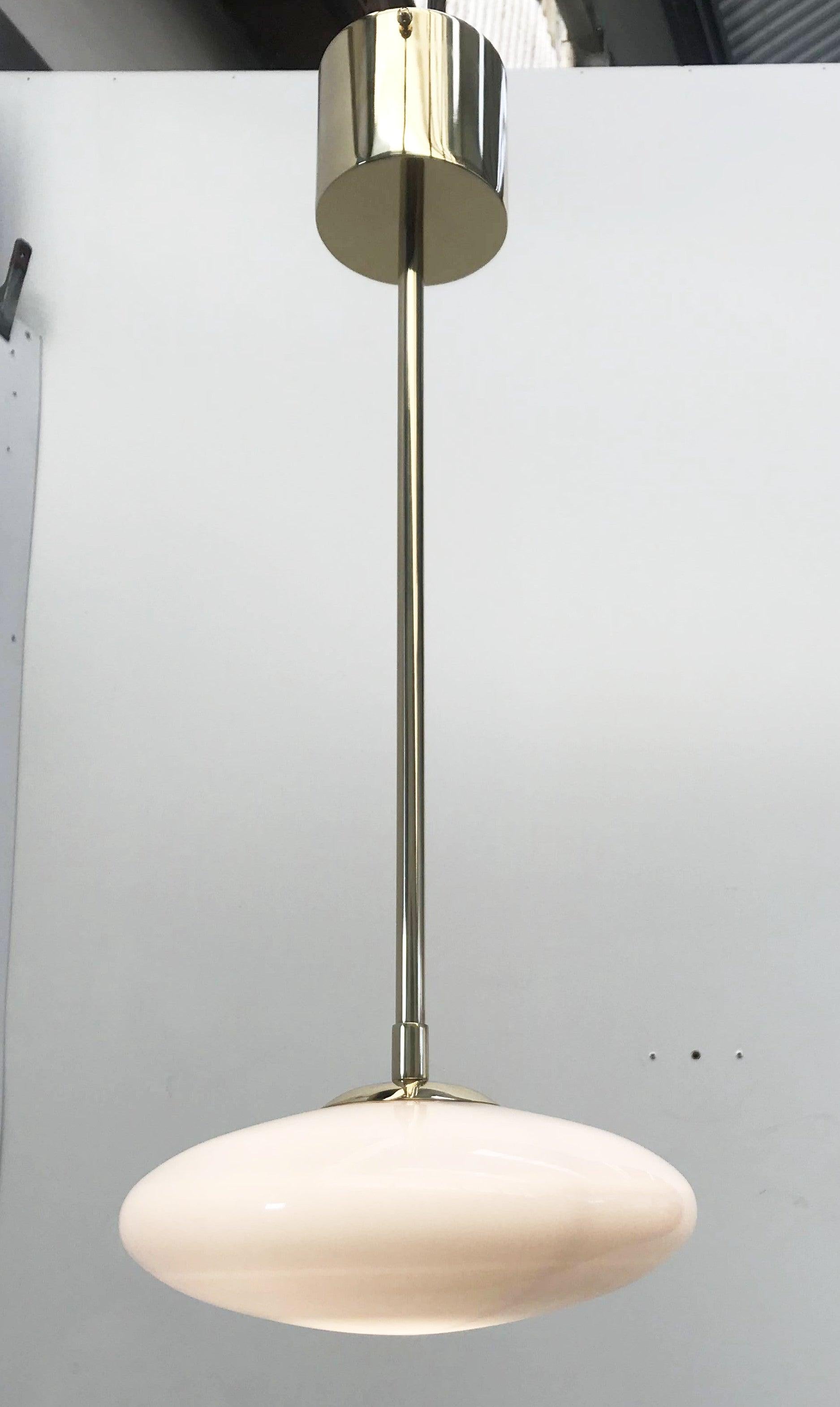 Polished UNO SHADE Pendant by Fabio Ltd For Sale