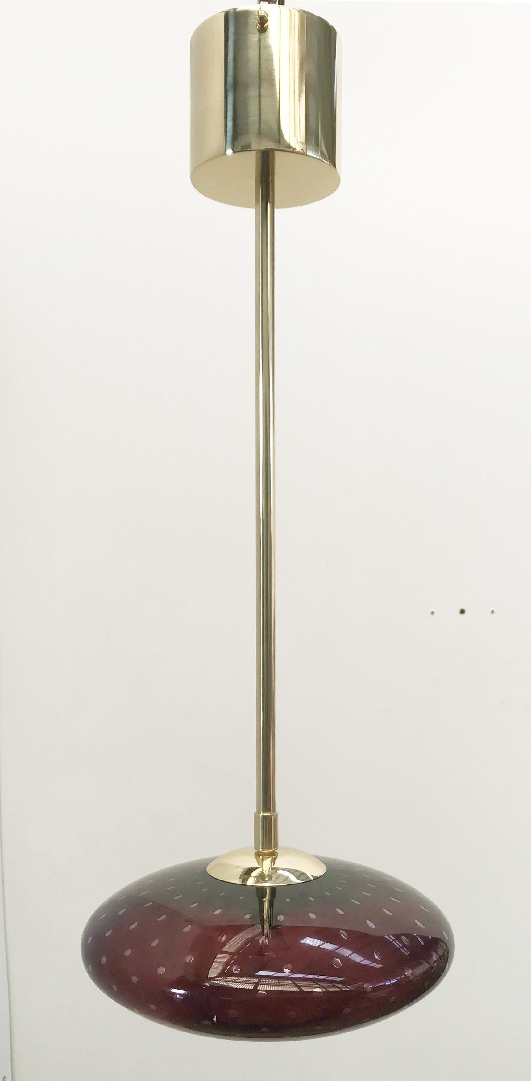 Mid-Century moderno Ciondolo UNO SHADE di Fabio Ltd in vendita