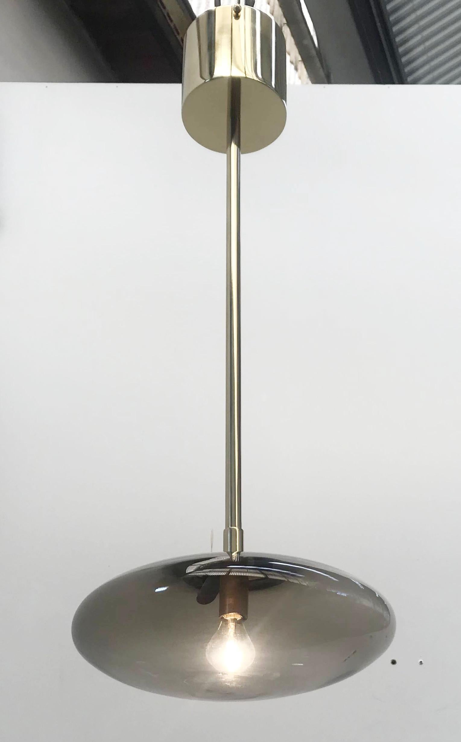 Italian UNO SHADE Pendant by Fabio Ltd For Sale
